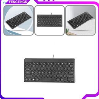 Fe Plug Play Office Keyboard USB PC Gamer Keyboard Lightweight for Desktop