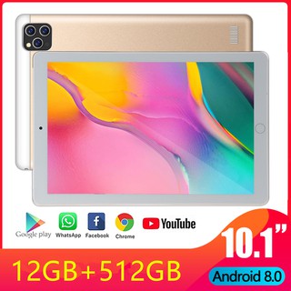 Android Tablet PC 10.0 pulgadas 4G llamada telefónica fuerte 12GB/512GB Dual SIM soporte Wi-Fi Bluetooth Octa Core Android 10.1 tabletas