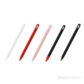 ABO - funda elástica de silicona para lápiz, 2a generación, funda protectora iPencil 2 Grip, soporte para iPad Pro 11, 12,9 pulgadas 2018