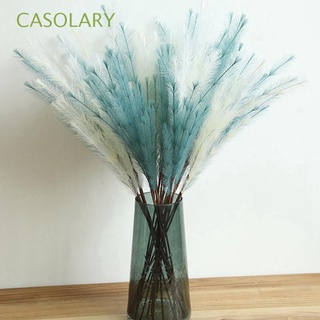 CASOLARY DIY Hairy Grass Decorative Dried Flowers Artificial Flower Wedding Party Home Decor 77 cm Floral Photography Props Fake Plants/Multicolor