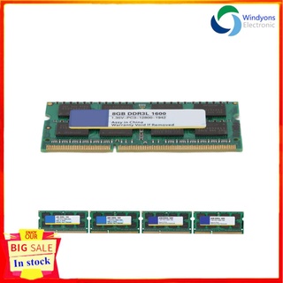 Windyons Xiede DDR3L RAM portátil resistencia al desgaste Anti corrosión disipación de calor portátil