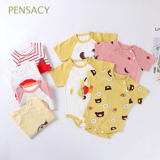 PENSACY Cotton Baby Romper Bodysuits Baby Onesies Short Baby Clothing Baby Clothes Ropa Jumpsuits Unisex Newborn Pajamas
