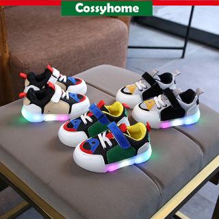 Niños LED zapatillas de deporte colorido intermitente luz zapatos Unisex zapatos de los niños zapatos