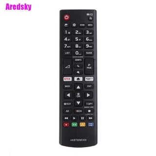 [Aredsky] Para LG smart TV Control Remoto AKB75095308 Universal 43UJ6309