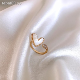 ❅▥❃Amor japonés anillo abierto diseño de nicho femenino anillo de dedo índice personalidad ajustable 2021 nuevo anillo de articulación