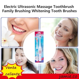 venta caliente cepillo de dientes eléctrico ultrasónico masaje familiar cepillo de dientes blanqueamiento cepillos