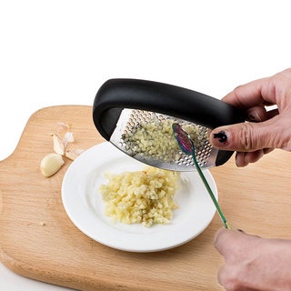 METTER1 novedad prensador herramienta de cocina cortador de ajo Masher jengibre exprimir utensilios de cocina picadora de verduras rallador (3)