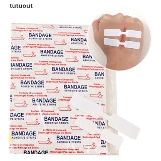 tutuout 10pc impermeable banda ayuda mariposa adhesivo cierre de heridas kit de emergencia vendajes co