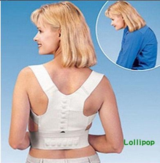 a-- corrector de postura magnético corrector/corrector de postura unisex para la espalda/terapia corporal