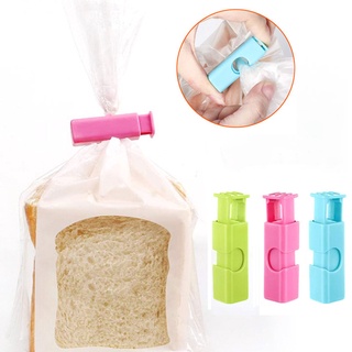 [mejora para el hogar] sidneyke pan sellado clip de bloqueo tipo prensado preservación de alimentos clip de sellado 2 piezas