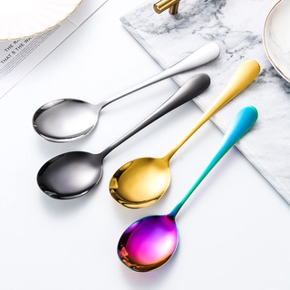 Bo-Colorful cuchara de acero inoxidable para servir colador cubiertos vajilla accesorios (4)