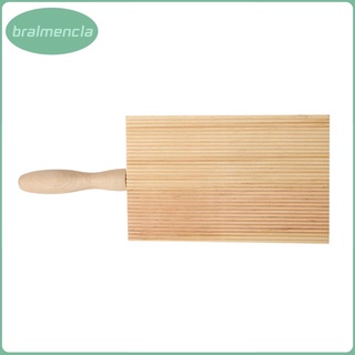 [bralmencla] 1 pza Placa De espagueti De madera Para cocinar masa De Gnocchi Macaroni/Máquina De reparación De alimentos/rollo