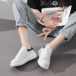 McQueen small white shoes female niche design sense shoes female versatile student women s shoes single shoes spring and summer breathable thick sole (7)