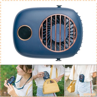 ventilador de cuello colgante al aire libre camping casa mesa personal ventilador de enfriamiento silencio