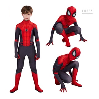 [disfraz de spiderman] nature star spider man disfraz para niños, niños lejos de casa cosplay niños, lycra spandex zentai traje 3d estilo