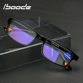 iboode tr90 ultraligero anti rayos azules gafas de lectura anti luz azul gafas presbiópicas hyperopia gafas lectores +1.5 2.5 3.5