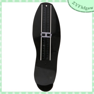 zapatos de medición de pie negro medidor herramienta regla hombres mujeres adultos medida