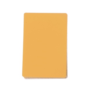 Thegood 50Pcs Blank Sublimation Metal Name Card Thick Laser- Engraved Smooth DIY Custom Metal Blank Printing Business Cards Kit (7)