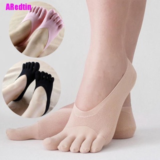 [Aredtin] calcetines invisibles de corte bajo invisibles antideslizantes para mujer