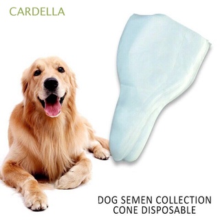 cardella 10/20/30/50/100pcs semen colección bolsa de mascotas clínica equipo artificial inseminación pe esperma perro crianza canina desechable