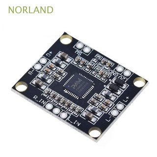 norland mini placa amplificadora 2x15w audio pam8610 alta potencia pwm estéreo de doble canal digital/multicolor