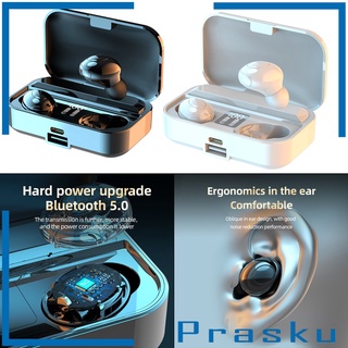 [PRASKU] Audífonos inalámbricos Bluetooth HiFi Sound (5)