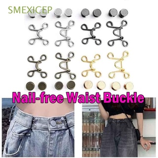Smexicep 27/32MM moda nuevo pantalón ropa costura Resuable hebilla de cintura extensor libre de uñas hebilla de cintura