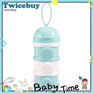 <Twicebuy> caja ligera de leche en polvo para bebé, recipiente de leche en polvo, fácil de agarrar para niños