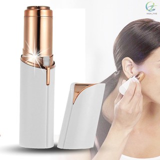 dispositivo h/f/mini depilador portátil para mujer/lápiz labial eléctrico sin flawless/depilador facial indoloro (3)