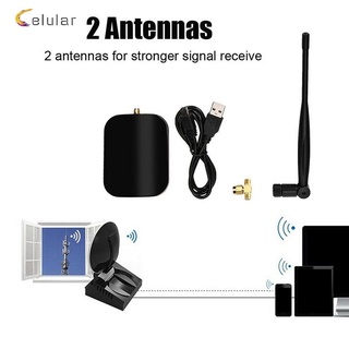 adaptador de red inalámbrico a distancia wifi antena receptora de 200 metros (8)