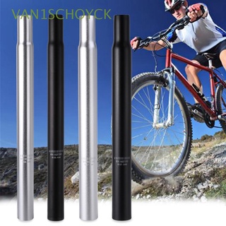 VAN1SCHOYCK Cycling Bicycle Seat Post 25.4mm/27.2mm/28.6mm Saddle Pole Bike Seatpost Road Bike Durable Aluminum Alloy Mountain Bike Shock Absorption Seat Tube/Multicolor