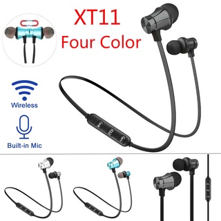 Xt11 auriculares magnéticos inalámbricos impermeables deportivos Bluetooth auriculares