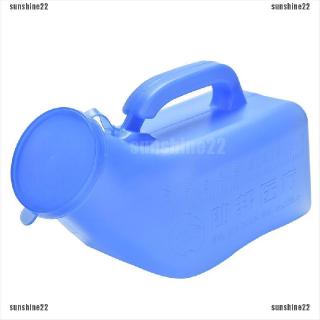 [Sunshine22] botella de orinal portátil para viaje, coche, Camping, emergencia, inodoro, orina para hombre