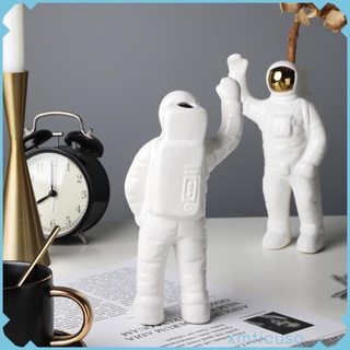 Astronauta modelo estatua estatuilla astronauta escultura cermica para