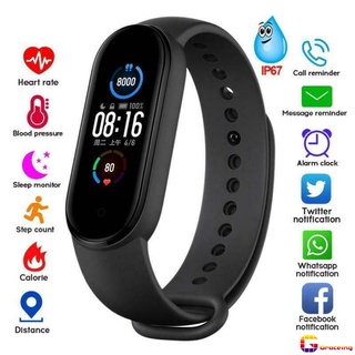 m5 bluetooth 4.2 smartband monitor de presión arterial smartwatch graceing