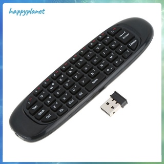 2.4g air mouse recargable inalámbrico control remoto teclado para android tv box ordenador