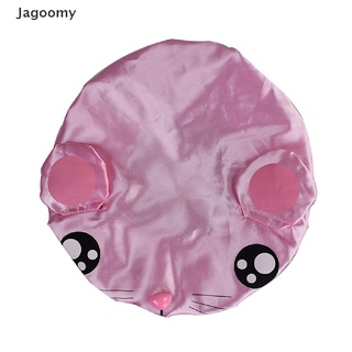 Jagoomy gorro De baño con doble capa impermeable con dibujo Para niños