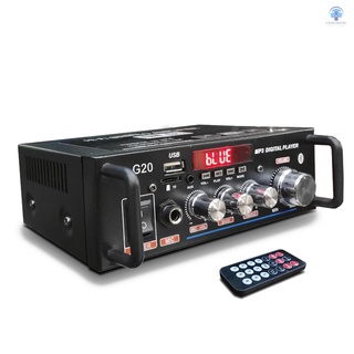 Lighthome Amplificadores Para El Hogar HiFi Sistema De Sonido De Cine En Casa Audio De Coche Reproductor De Control Remoto (2)