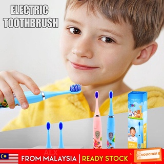 My cepillo de dientes eléctrico para niños cepillo de dientes eléctrico de los niños cepillo de dientes para niños Berus gigi elektrik kanak-kanak ultrasónico lavable electrónico blanqueamiento cepillo de dientes Kid conjunto completo niños Oral b