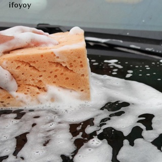 ifoyoy - esponja de coral para coche, diseño macroporoso, esponja de limpieza