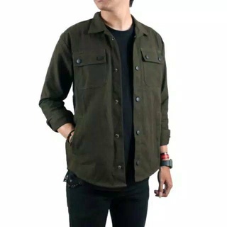 ¡mira Genial! Wolv Distro Bandung/Semi Parka Premium hombres chaqueta de los hombres prendas de abrigo