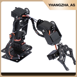 [yhangzha_as] Robot mecánico De 6-dof/juguete De brazo Controlado para aprendizaje De Robótica/Kit De montaje Diy/reprobación De ojos De mano juguete ciencia