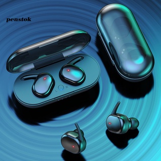 [VOGUE] Y30 TWS Bluetooth 5.0 Auriculares Portátil Tocar Control Impermeable In-ear Inalámbricos Para Deportes (2)