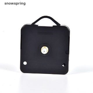 snowspring 1 juego de reloj de pared de cuarzo reloj de movimiento mecanismo de bricolaje piezas de reparación reloj co