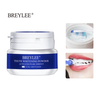 Breylee dientes blanqueamiento en polvo pasta de dientes herramientas dentales iluminar y blanquear los dientes higiene Oral