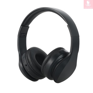 Oy712 auriculares inalámbricos Bluetooth con cancelación de ruido sobre oreja auriculares auxiliares en tazas de oreja plegables con micrófono incorporado para viajes en casa oficina