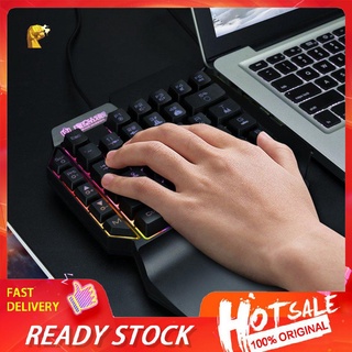[k20] Teclado pequeño de una mano con una mano mecánica teclado de mano izquierda teclado@hotyin1 (2)
