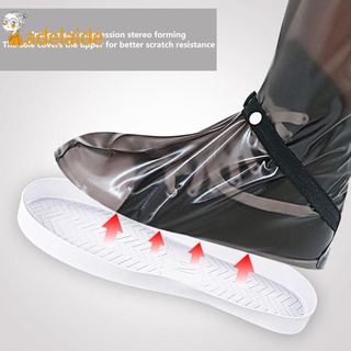 Adelaide 2 fundas de zapatos impermeables creativas impermeables, reutilizables, para motocicleta, ciclismo, bicicleta, botas de lluvia