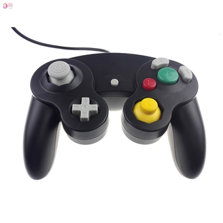 Controlador de juego con cable para Nintendo Gamecube GC Wii, color negro (1)