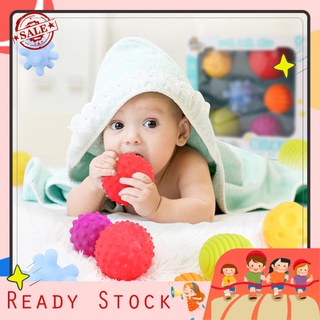 [sabaya] 6 bolas sensoriales de bebé con textura múltiple con sonido bb juguete educativo para baño